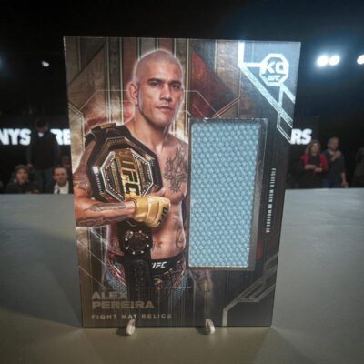 Alex Pereira Fight Mat Relic Free Draw