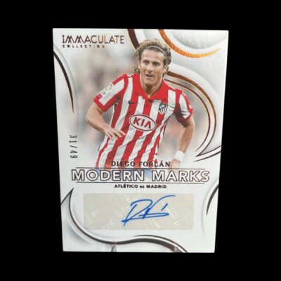 Diego Forlan immaculate autograph free competition