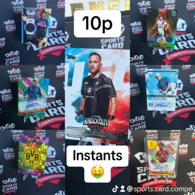 10p instants plus main prize Justin Gaethje /5