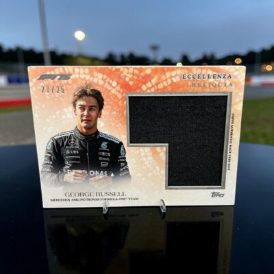 George Russell /25 race used suit relic card plus 14 instant wins
