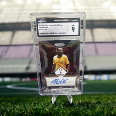 Pele autograph card 2022 Prizm world cup set