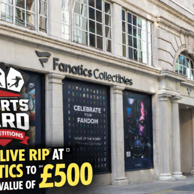 Win a £500 live box rip from the fanatic's store in London