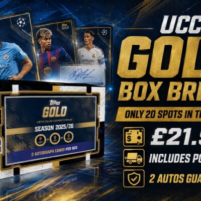 UCC Gold 20 spot break.