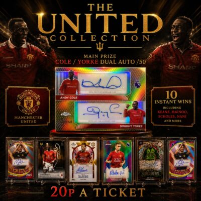 The United collection. Main prize Cole/ Yorke dual auto