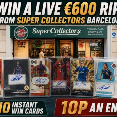 Live rip from Barcelona plus 10 instant wins