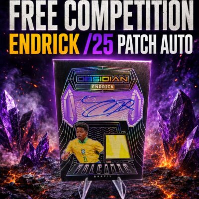 Free Competition Endrick /25 patch auto