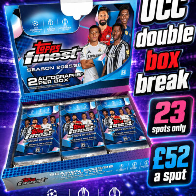 UCC double box break (23 spots only)