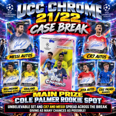 UCC Chrome 21/22 case break (all 12 boxes)